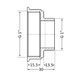 Перехідник Thermo Alliance Standart 1"х1" ВЗ SD4092525 SD00047836 фото 3
