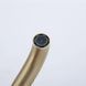 G1206-3 умивальник вбудований одноваж. кругл. вилив лат. &Oslash;35(сатин золотий)  1057116 фото 2