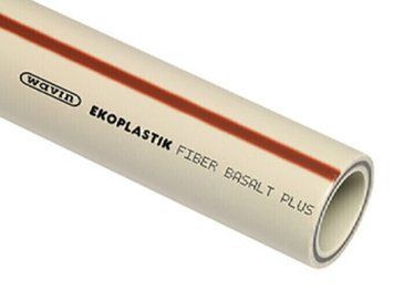 Труба Fiber BASALT PLUS, PN 28 25x3,5мм (Wavin (Ekoplastik), STRFB025TRCT, 60) STRFB025TRCT фото