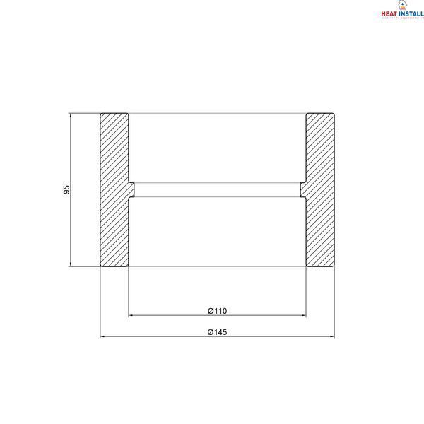 Муфта PPR Thermo Alliance 110 SD00029301 фото
