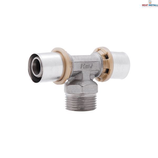 Трійник прес Icma 20х3/4"х20 ЗР №407 SD00009351 фото