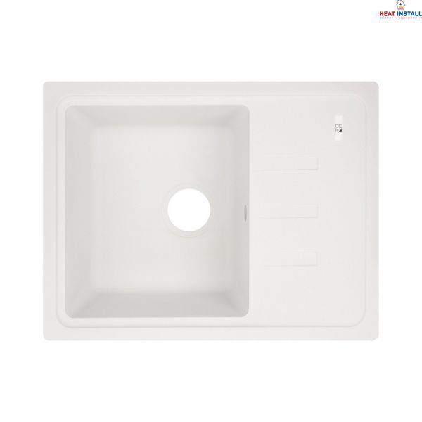 Кухонна мийка Lidz 620x435/200 WHI-01 (LIDZWHI01620435200) SD00039768 фото