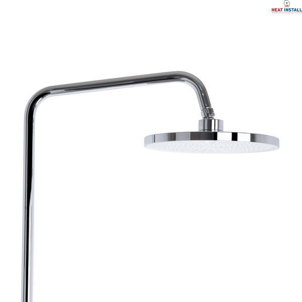 Душова система універсальна Qtap Jay на три споживача (з виливом) QTJAY111CRW45555 Chrome/White SD00051679 фото