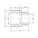 Муфта PPR Blue Ocean 40х32 редукційна SD00006352 фото 3