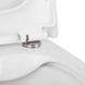 Готове рішення Qtap для ванної кімнати: підвісний унітаз Tern Rimless 490x340x350 + комплект інсталяції Nest 4 в 1 (лінійна клавіша White) SD00043020 фото 1