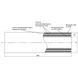 Труба PPR Blue Ocean PPR/Al/PPR армована алюмінієм 75х8,5 SD00009588 фото 2