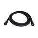 Шланг для ручного душу Qtap Hadice 1600 мм прямоугольний QTHADPVCSQ160B Black Matt SD00051170 фото 1