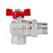 Кран кульовий Icma FAR. ROSSA 3/4" кутовий №361 SD00042358 фото 3