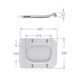 Qtap Сиденье для унитаза (Crow 640) 460x350x47 мм, White, с микролифтом, Slim Duroplast, Quick Release QTSC179W48700 SD00054824 фото 2