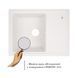 Кухонна мийка Lidz 620x435/200 WHI-01 (LIDZWHI01620435200) SD00039768 фото 1