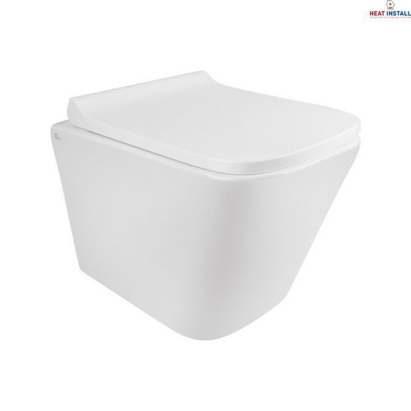 Готове рішення Qtap для ванної кімнати: підвісний унітаз Tern Rimless 490x340x350 + комплект інсталяції Nest 4 в 1 (кругла клавіша Satin) SD00043021 фото