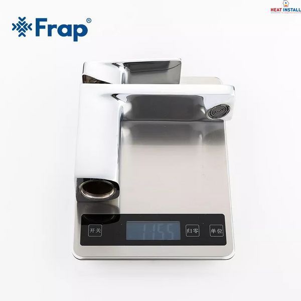 Змішувач для умивальника Frap F1046, хром 1033887 фото