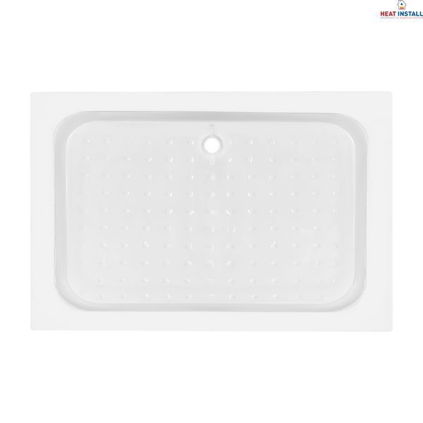 Душова кабіна Lidz Wawel SC120x80.SAT.LOW.FR, скло Frost 5 мм + Lidz Душовий піддон KAPIELKA ST120x80х14 SD00051440 фото
