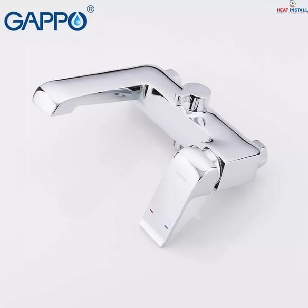 Змішувач для ванни GAPPO G3250-8, хром 1034038 фото