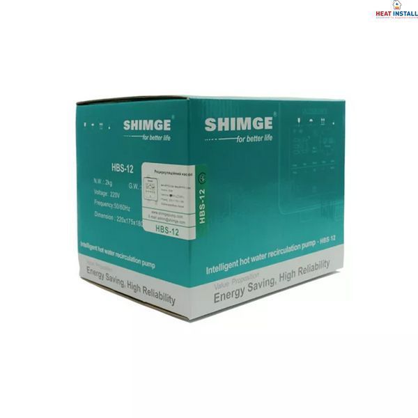 Рециркуляційний насос SHIMGE HBS-12, G1/2" 1042341 фото
