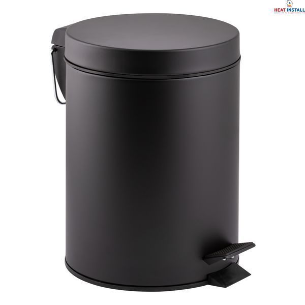 Відро для сміття Qtap Liberty 5 л QTLIBBLM1149 Black SD00040036 фото