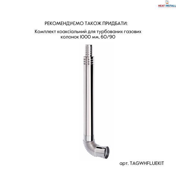 Колонка газова димохідна Thermo Alliance JSG20-10ETP18 10 л Silver SD00031251 фото
