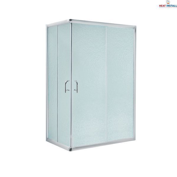 Душова кабіна Lidz Wawel SC120x80.SAT.LOW.FR, скло Frost 5 мм + Lidz Душовий піддон KAPIELKA ST120x80х14 SD00051440 фото