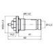 Клапан OUTER під термоголовку М30x1,5 панельного радіатора PROFESSIONAL NV-QP 5200 1/2&Prime;ЗР (на трубу) 000011407 фото 3
