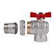 Кран кульовий Icma FAR. ROSSA 1" кутовий №361 SD00042359 фото 4