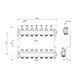 Колектор з витратомірами Thermo Alliance Standart 1" 7 виходів SD0047 SD00041506 фото 2