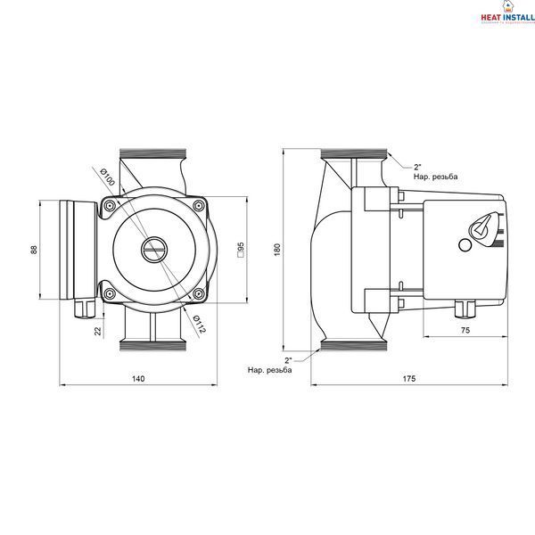 Насос циркуляційний Thermo Alliance LPS 32/80/180 SD00047131 фото