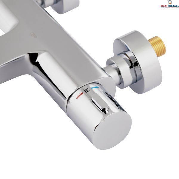 Змішувач для ванни Qtap Votice термостатичний QTVOT30T1051GC Chrome SD00041873 фото