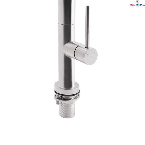 Змішувач для кухні Qtap Zdenek QTZDN9032103FC Brushed Nickel PVD SD00042912 фото