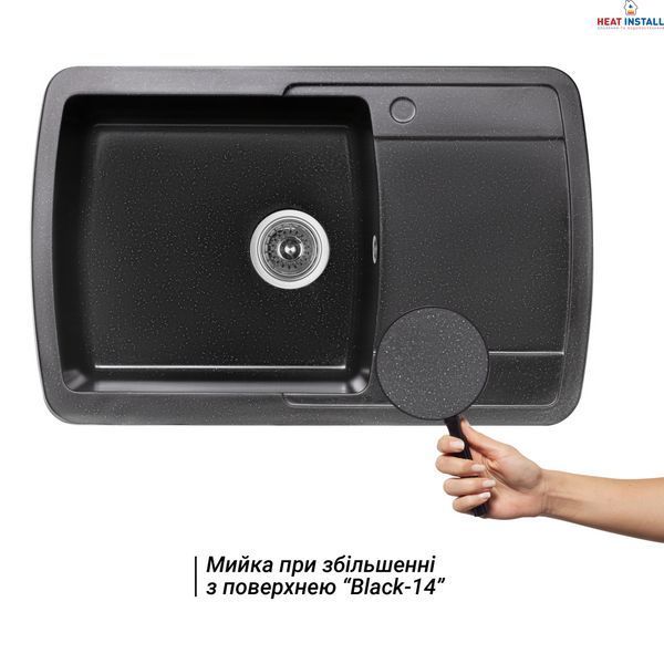 Кухонна мийка Lidz 770х490/200 BLM-14 (LIDZBLM14770490200) SD00044527 фото