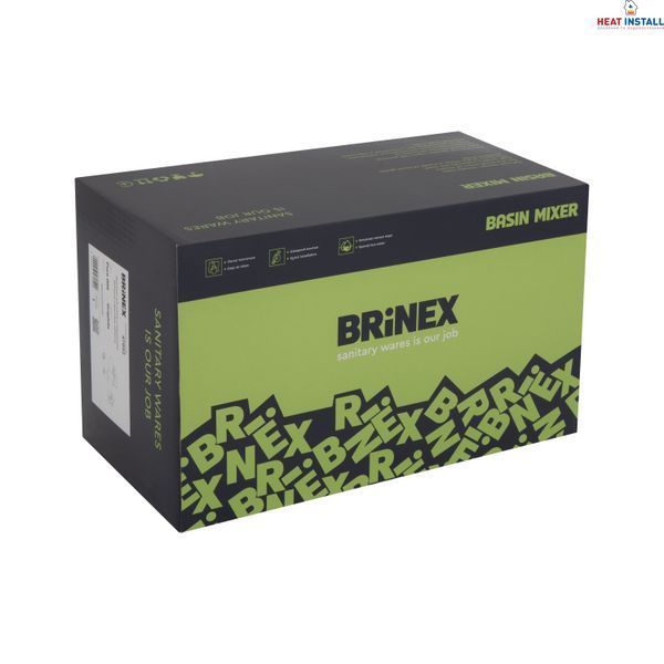 Змішувач для ванни Brinex Pure 006 з поворотним виливом (з душовим гарнітуром) Graphite BRIPUR006GRP SD00053176 фото