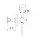 Гігієнічний душ GAPPO G7290 з термостатом та гачком, хром 1042580 фото 9