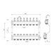 Колектор з витратомірами Thermo Alliance Standart 1" 8 виходів SD0048 SD00041507 фото 2