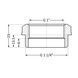 Футорка Thermo Alliance Standart 1&nbsp;1/4"х1" ЗВ SD4233225 SD00047894 фото 4