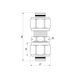 Перехідник обтискний Thermo Alliance Standart 20х20 SD152W2020 SD00002621 фото 2