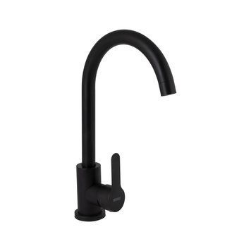 Змішувач для кухні Brinex Pure 015F U-образний Black Matt BRIPUR015FBLM SD00053177 фото