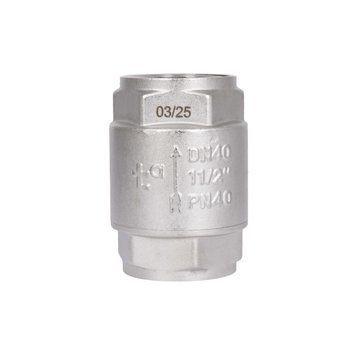 Зворотний клапан із латунним штоком Thermo Alliance Forte 1&nbsp;1/2"ВВ нікель TAF240W40 SD00053355 фото