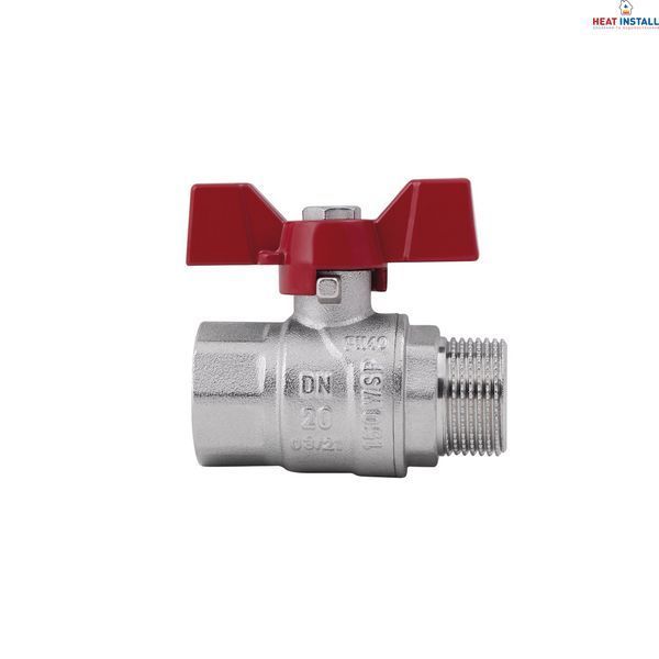 Кран кульовий Thermo Alliance Forte 3/4" ВЗ для води (метелик) SF607W20 SD00010569 фото