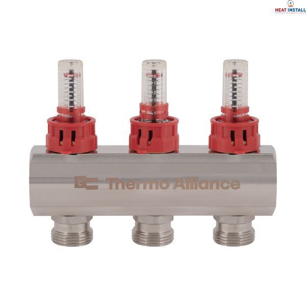 Колектор з витратомірами Thermo Alliance Standart 1" 3 виходи SD235W3 SD00021381 фото