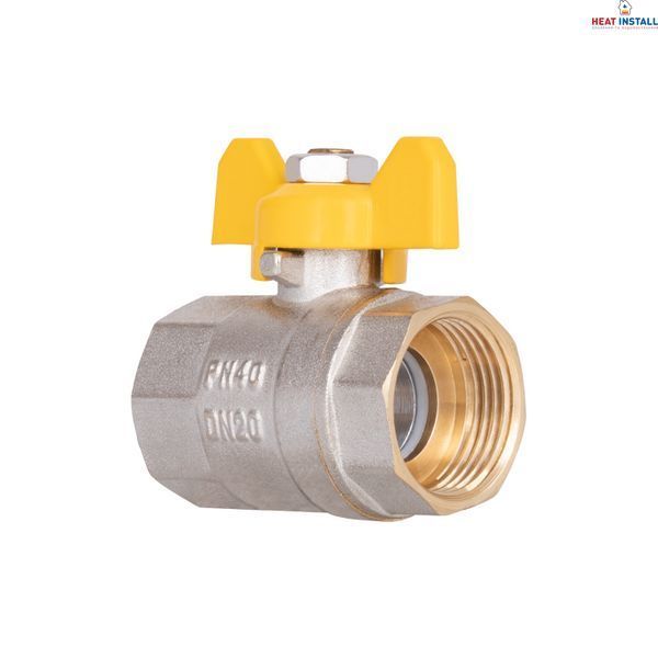 Кран кульовий Thermo Alliance Base 3/4" ВР для газу (метелик) SD602G20 SD00002830 фото