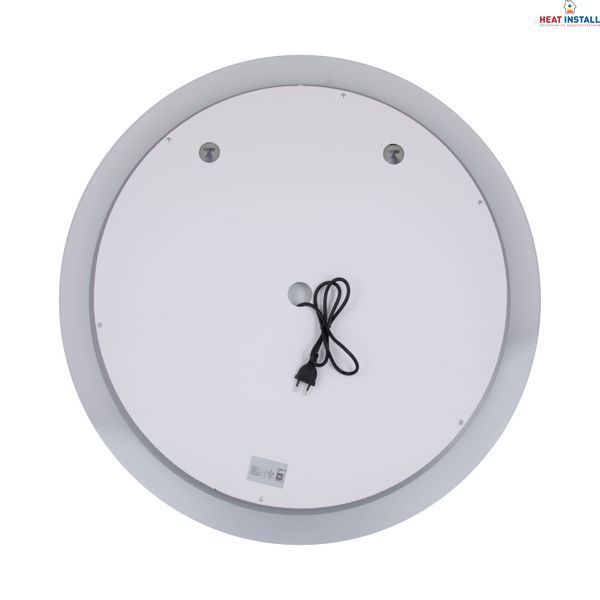 Дзеркало Qtap Taurus R800 з LED-підсвічуванням Touch, з антизапотіванням, з димером, рег. темп. кольору (3000-6500K) QT2478R807 SD00052315 фото