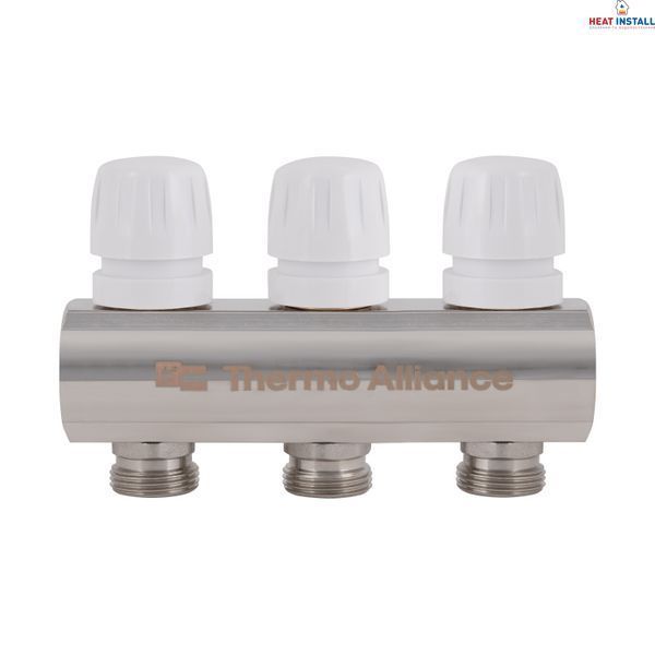 Колектор з витратомірами Thermo Alliance Standart 1" 3 виходи SD235W3 SD00021381 фото