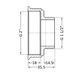 Перехідник Thermo Alliance Standart 2"х1 1/2" ВЗ SD4095040 SD00047828 фото 2