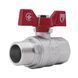 Кран кульовий Thermo Alliance Forte 3/4" ВЗ для води (метелик) SF607W20 SD00010569 фото 1