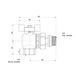 Кран кульовий Icma FAR. ROSSA 3/4" кутовий №362 SD00042361 фото 2