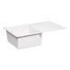 Кухонна мийка Lidz 860х500/240 WHI-01 (LIDZWHI01860500240) SD00044530 фото 4