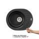Кухонна мийка Lidz 620x500/200 GRF-13 (LIDZGRF13620500200) SD00043266 фото 2