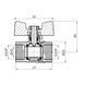 Кран кульовий Thermo Alliance Base 3/4" ВР для газу (метелик) SD602G20 SD00002830 фото 2