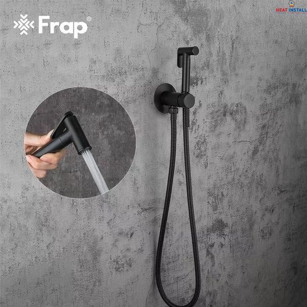 Гігієнічний душ Frap F7505-6, чорний 1040800 фото