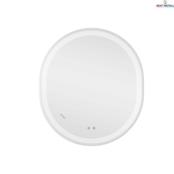 Дзеркало Qtap Gemini 800х700 з LED-підсвічуванням Touch, з антизапотіванням, з димером, рег. темп. кольору (3000-6500K) Reverse QT2578R8071W SD00052318 фото