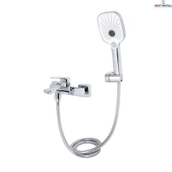 Змішувач для ванни Qtap Tern (c душевым гарнитуром) QTTER259CRM47586 Chrome SD00053710 фото